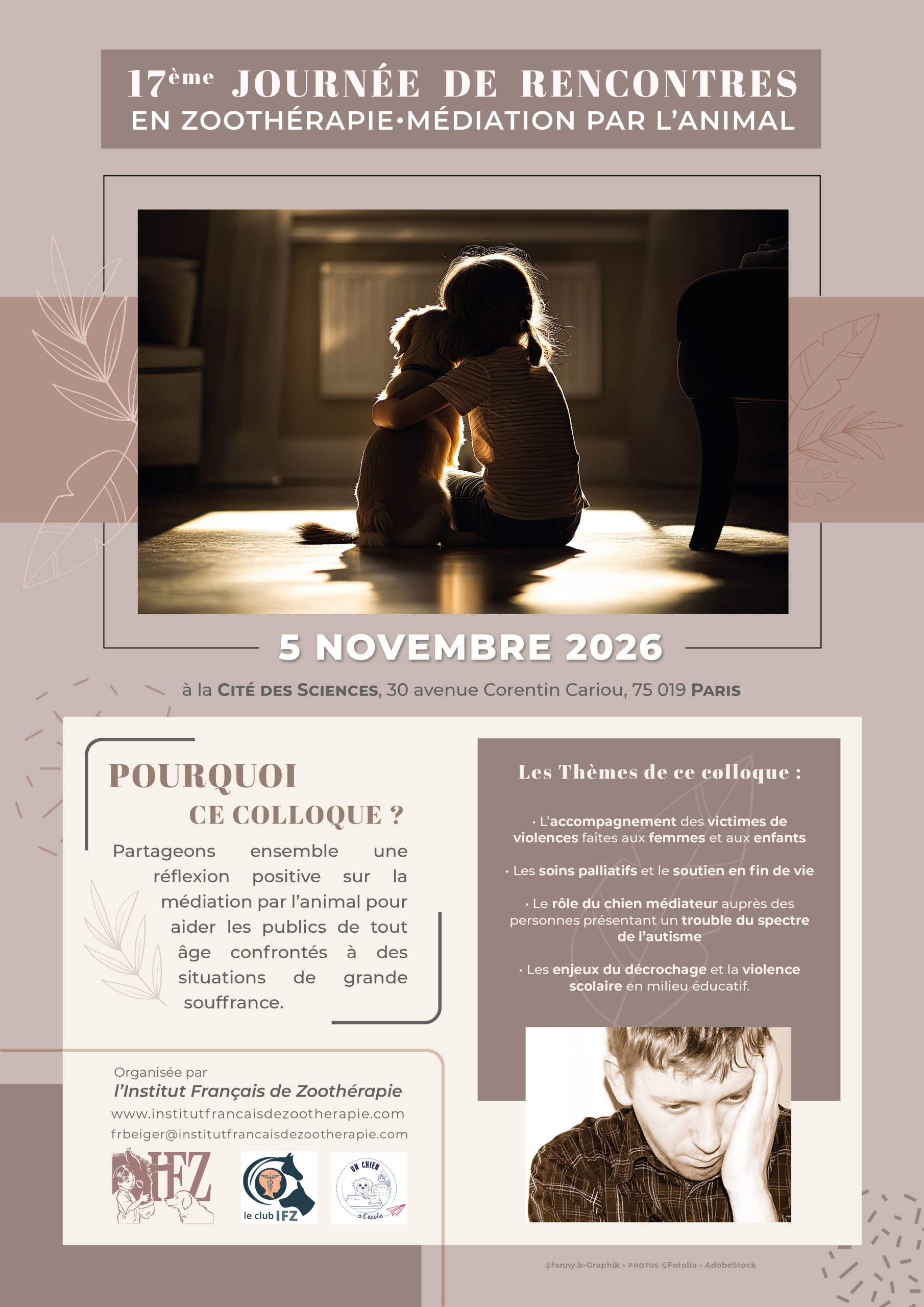 Prochain colloque IFZ le 5/11/2026